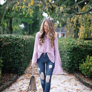 BP bell sleeve sweater